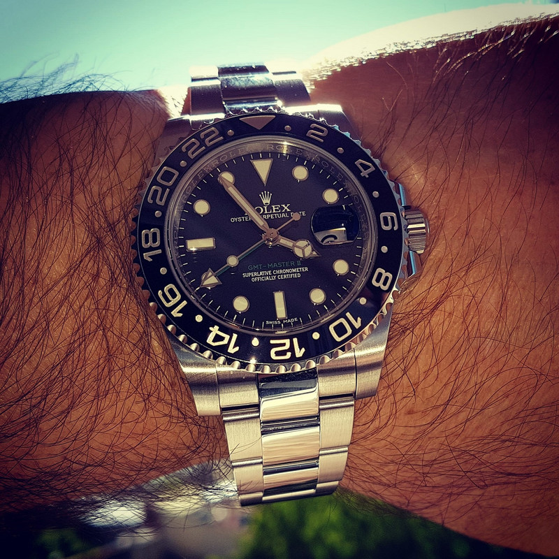 Rolex GMT Master II 40mm Ref 116710LN Cal. 3186 (2)