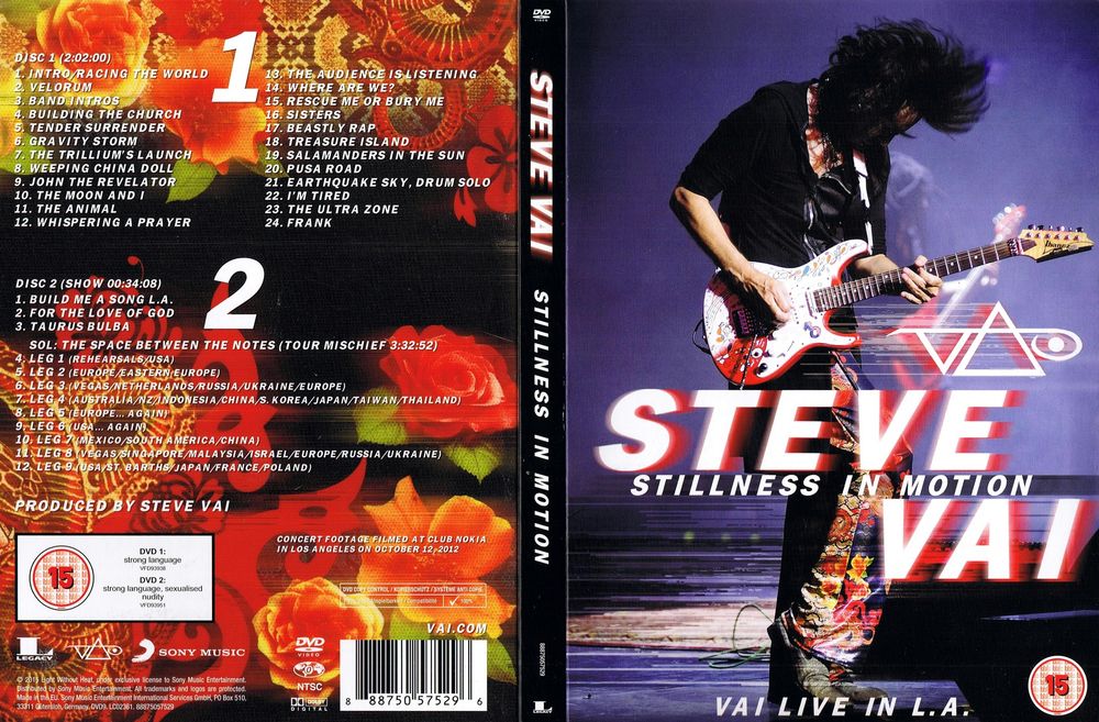 Re: Steve Vai - Stillness in Motion: Live in L.A (2019) Blu-