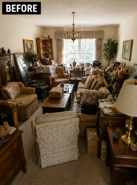 Estate cleanout before
