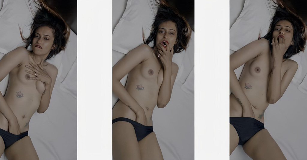 Web Series Actress Tanvi Patel Pressing Boobs, and Rubbing Pussy Through Panties App Content