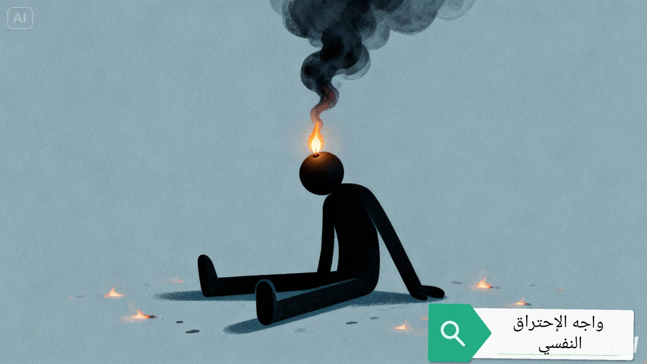 الإحتراق النفسي وتأثيره على الصحة النفسية