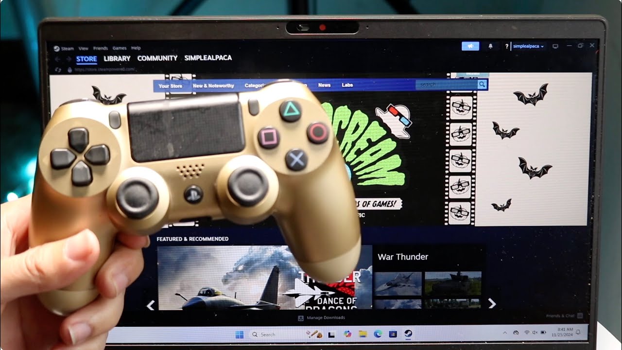 PS4 Controller to Steam on Mac
