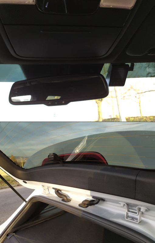 első és hátsó kamera