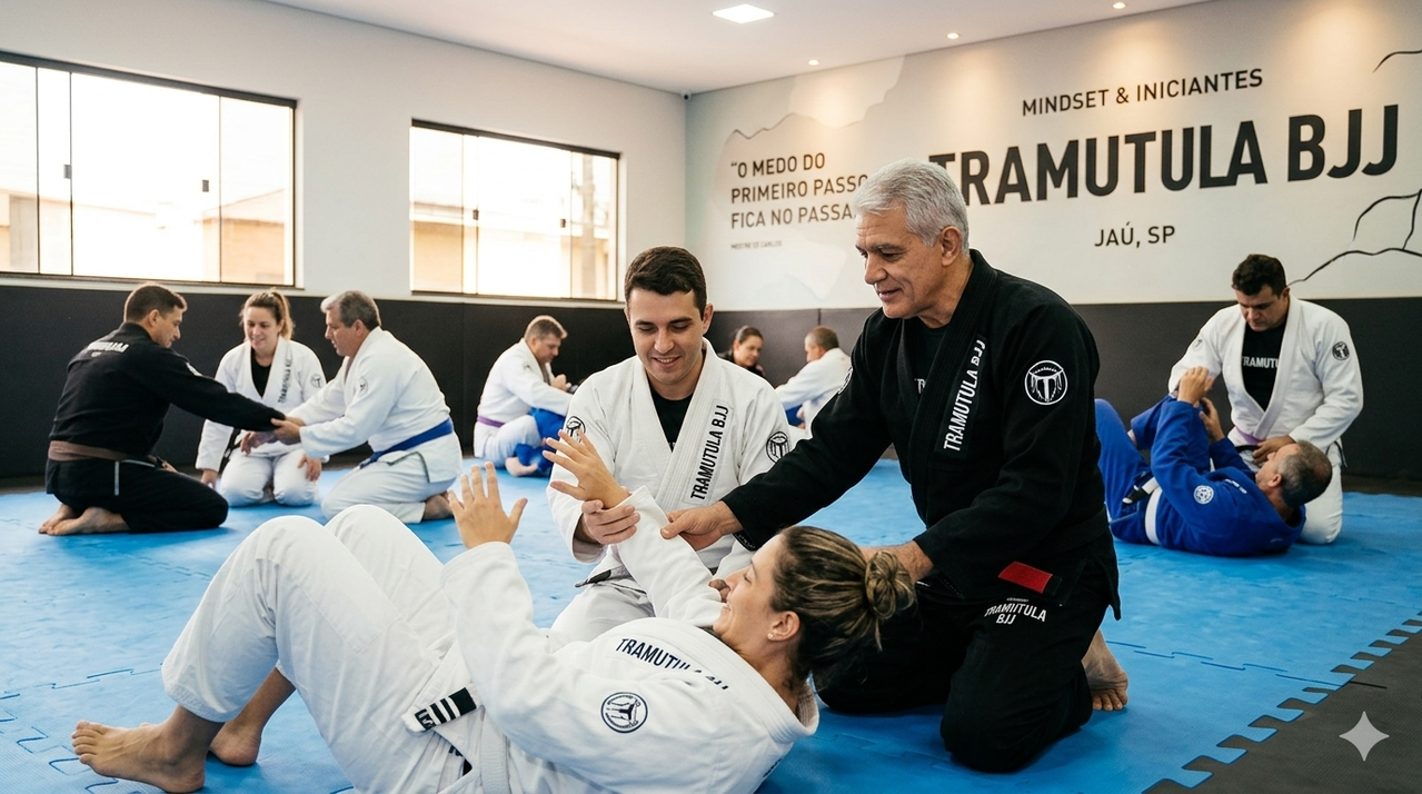Preciso trabalhar amanhã: O Guia da Tramutula BJJ sobre como treinar Jiu-Jitsu com Segurança aos 30+ Anos