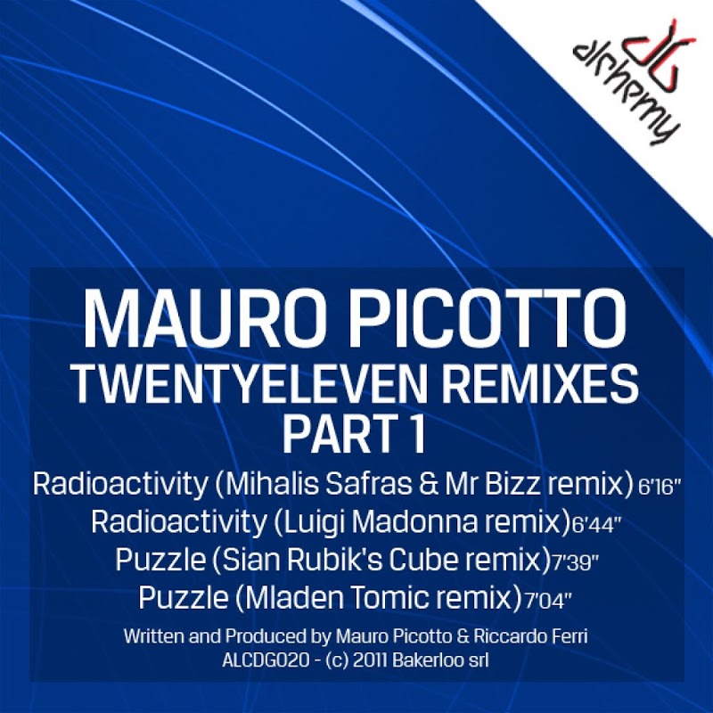 Mauro Picotto - Twentyeleven Remixes, Pt. 1 (2020) mp3 320 Kbps