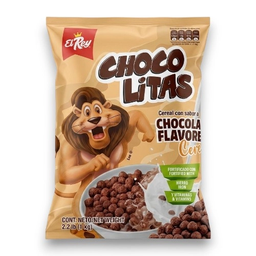 El Rey Cereal Chocolitas 1Kg