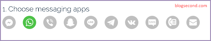 Mendapatkan Widget WhatsApp dari WhatsHelp