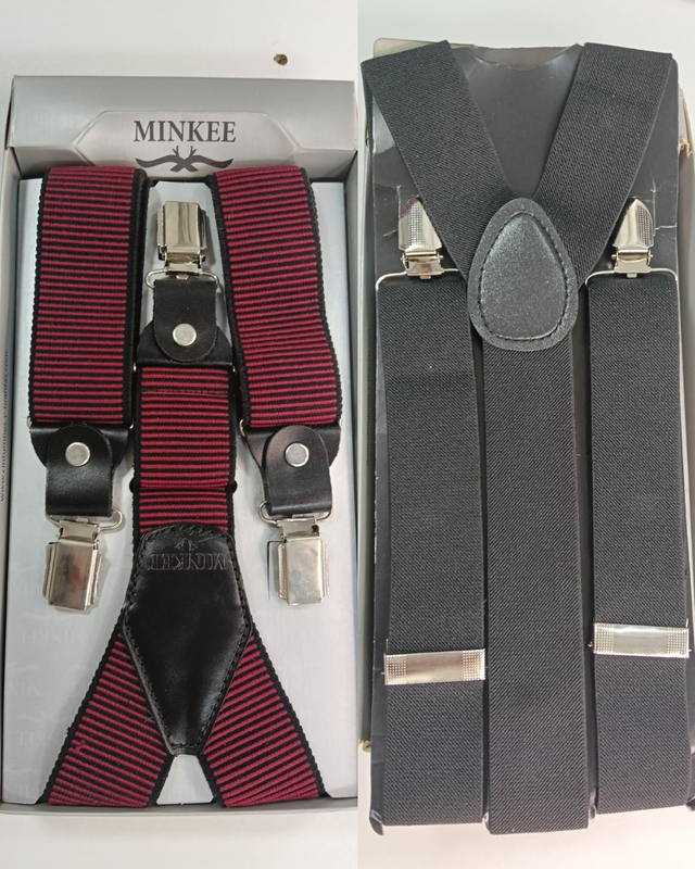 Tirantes importados de alta gama disponible en todos los colores
