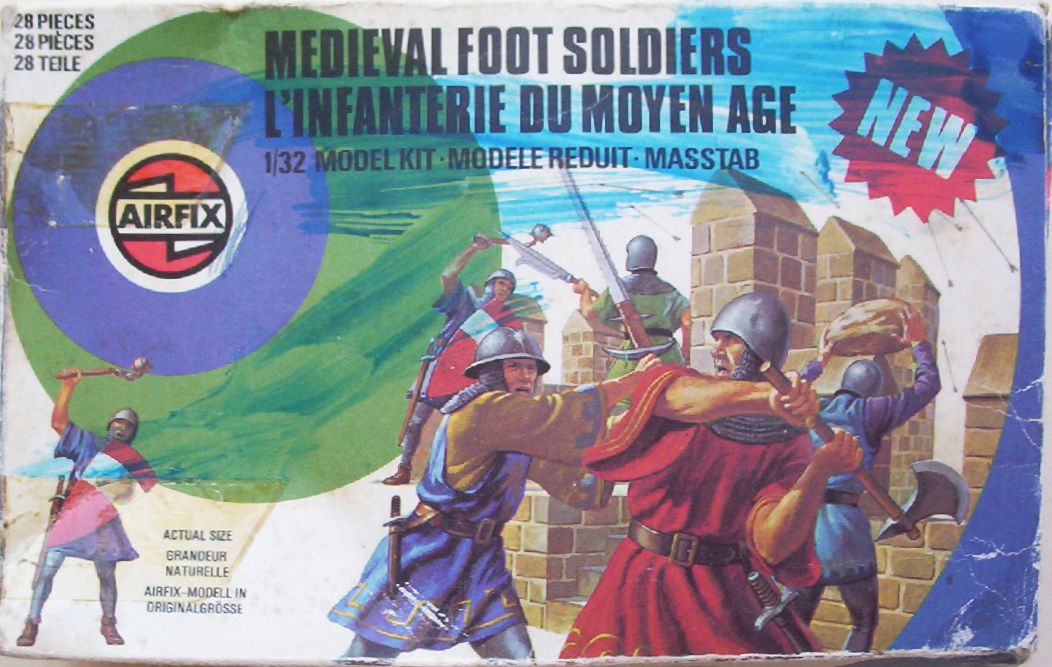 Airfix 32 Medieval Foot Soldiers