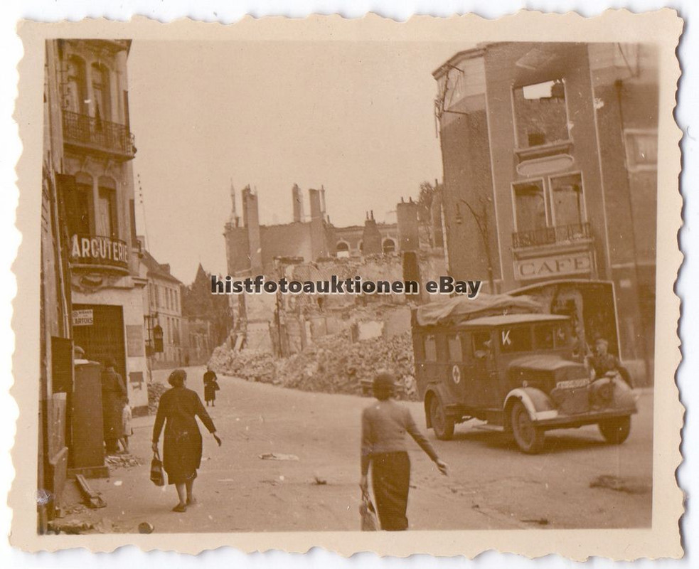 Orig Foto deutsche Sanitätswagen Sanka Sankra Lk