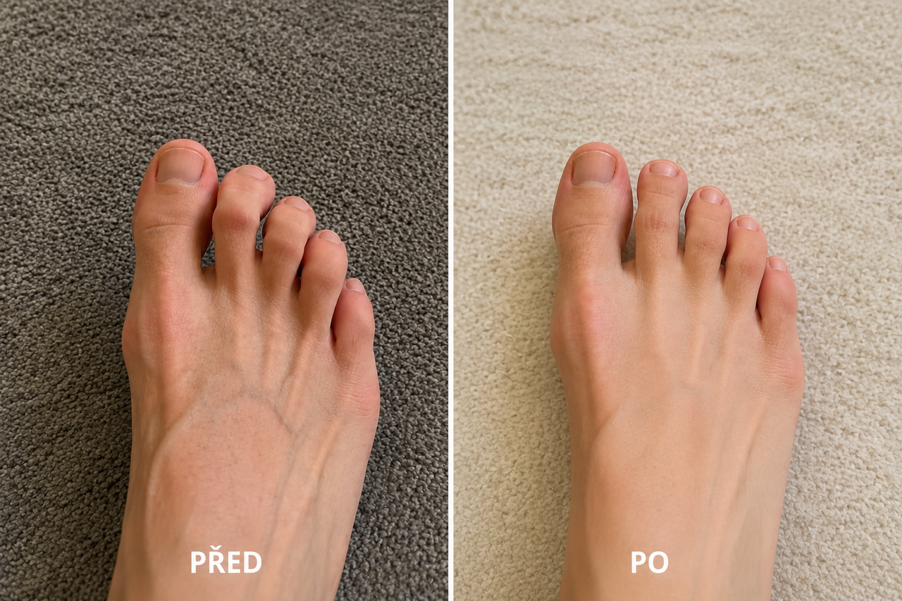 Před a po — výsledek z praxe