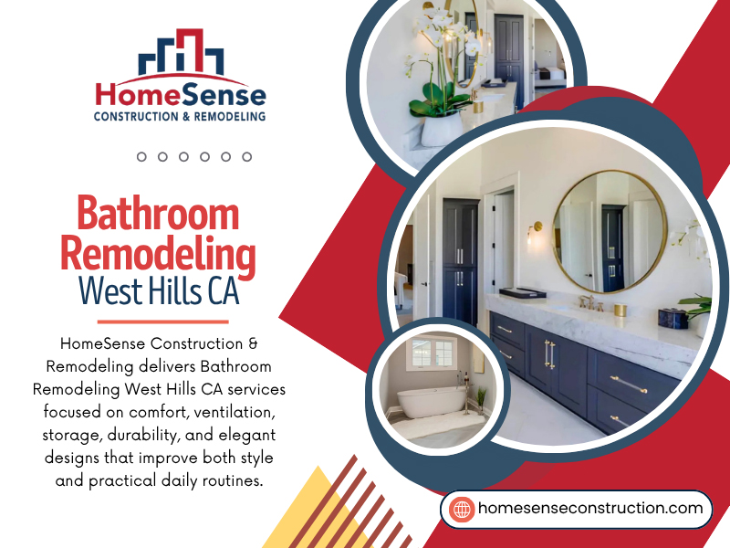 Bathroom Remodeling in West Hills CA