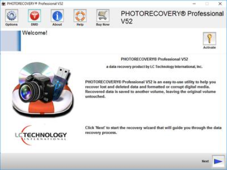LC Technology PHOTORECOVERY Professional 2020 v5.2.3.8 Multilingual Portable