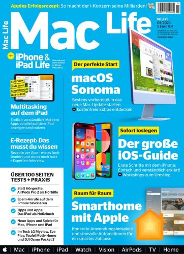 Mac Life Magazin No 03 März 2024