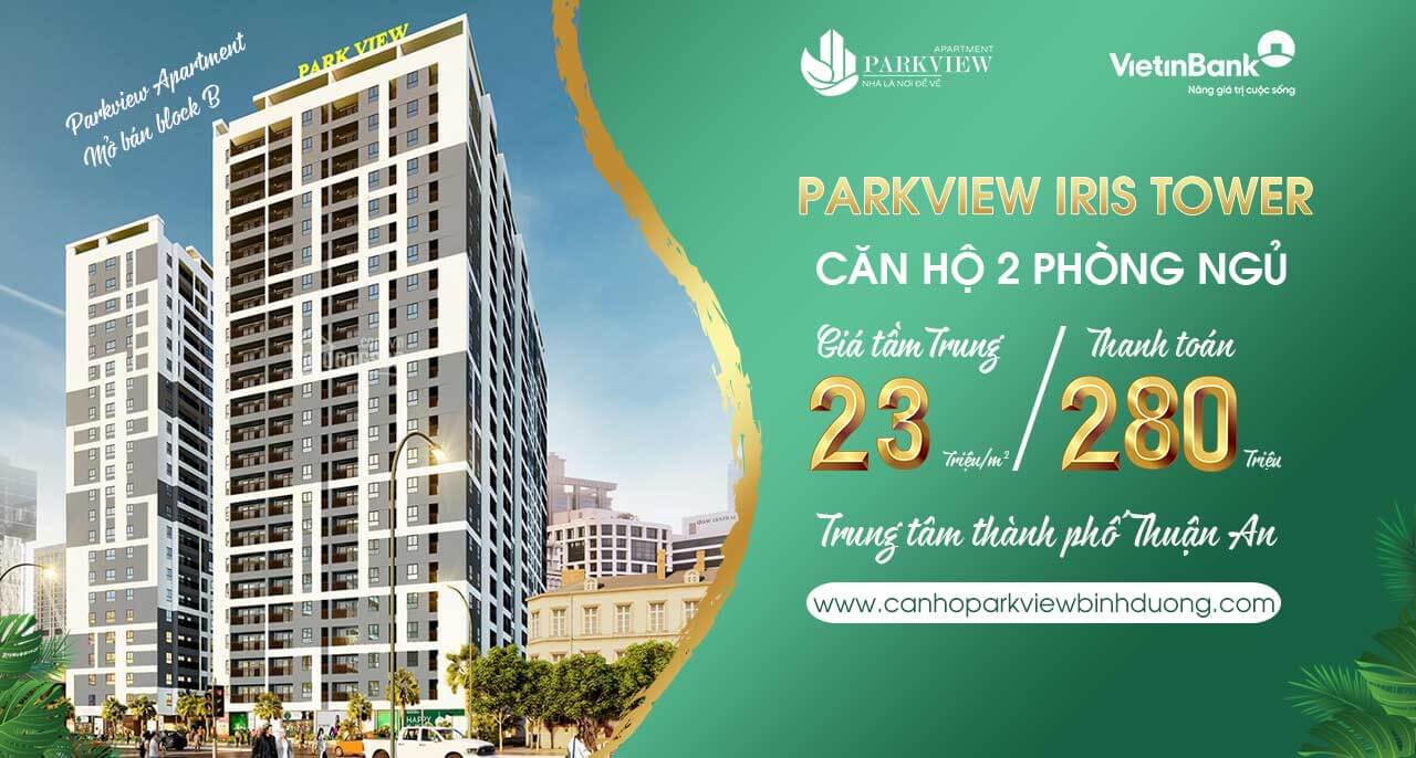 Mở bán tháp Parkview Iris Tower