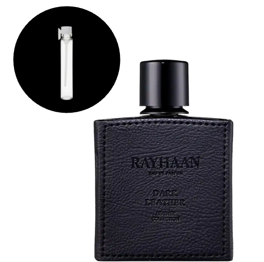 Amostra Rayhaan Dark Leather 1ml