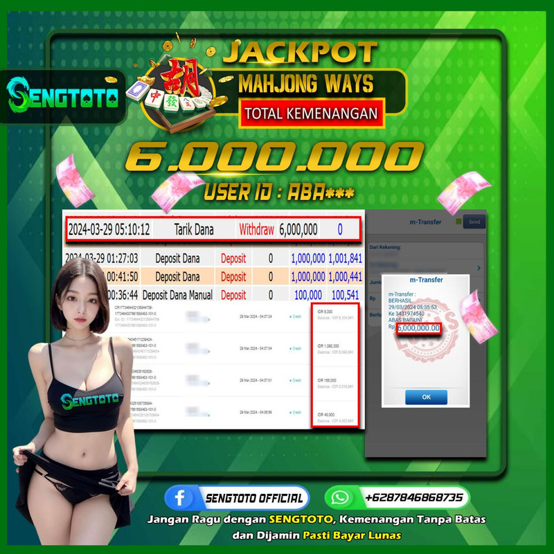 BUKTI PEMBAYARAN SLOT MAHJONG WAYS