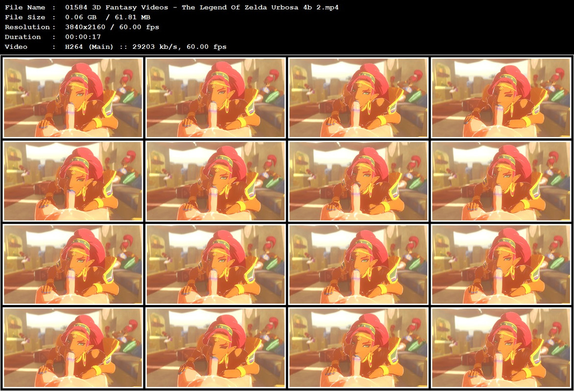 01584 3D Fantasy Videos - The Legend Of Zelda Urbosa 4b 2.mp4