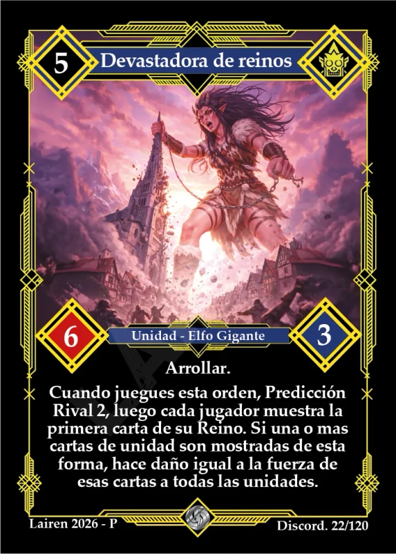 DEVASTADORA DE REINOS