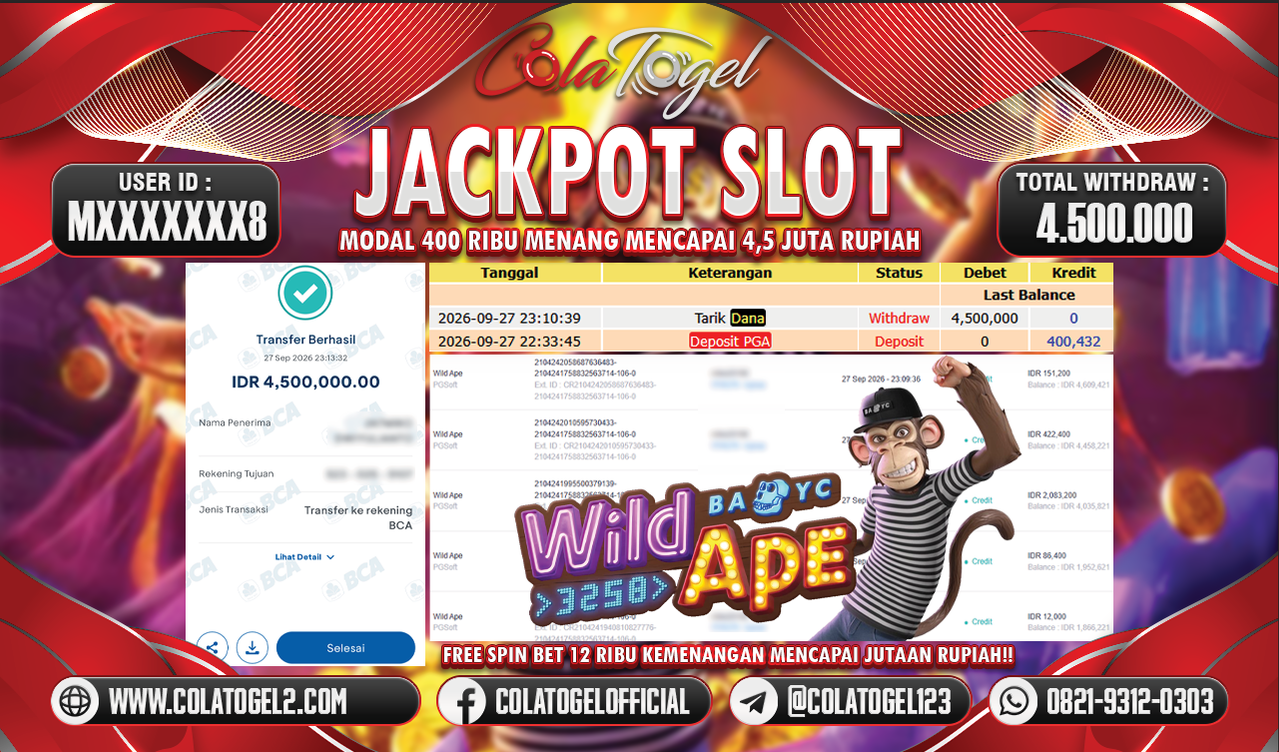 JACKPOT SLOT GACORR !!!