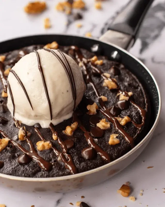 Brownie de sartén