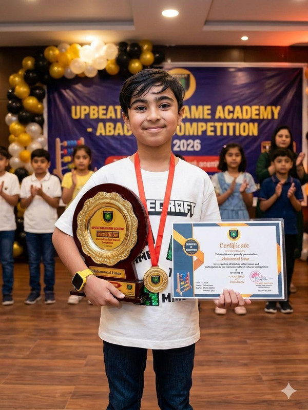 Upbeat Brain Game student achievement 20