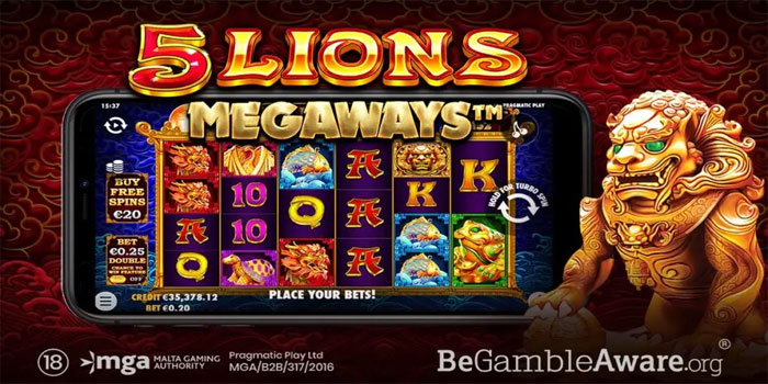 Pendekatan Stabil RTP Di Slot 5 Lions Megaways