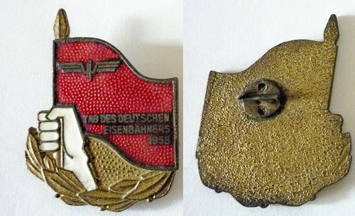 Знак День германского железнодорожника, 1958