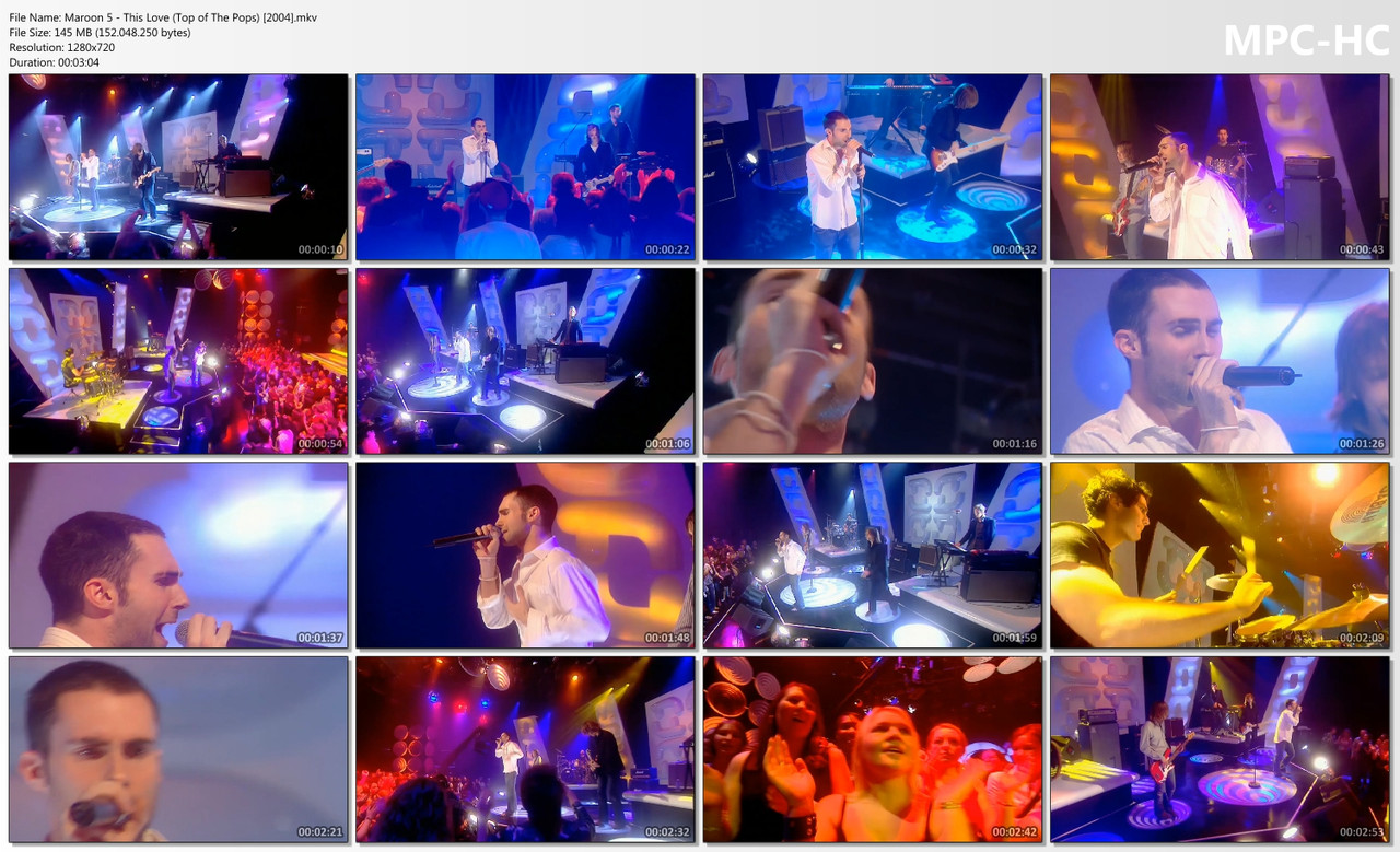 Maroon 5 - This Love (Top of The Pops) [30.04.2004].mp4