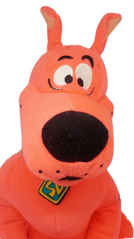 Scooby Doo Plush Toy Fluorescent Hot Pink, Large 13