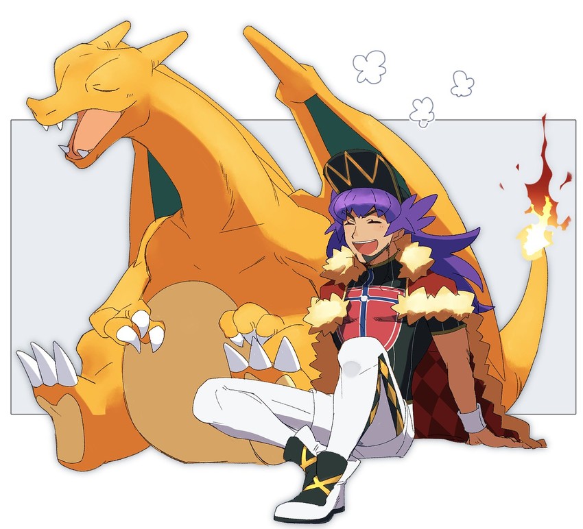 leon-and-charizard-pokemon-and-1-more-dr