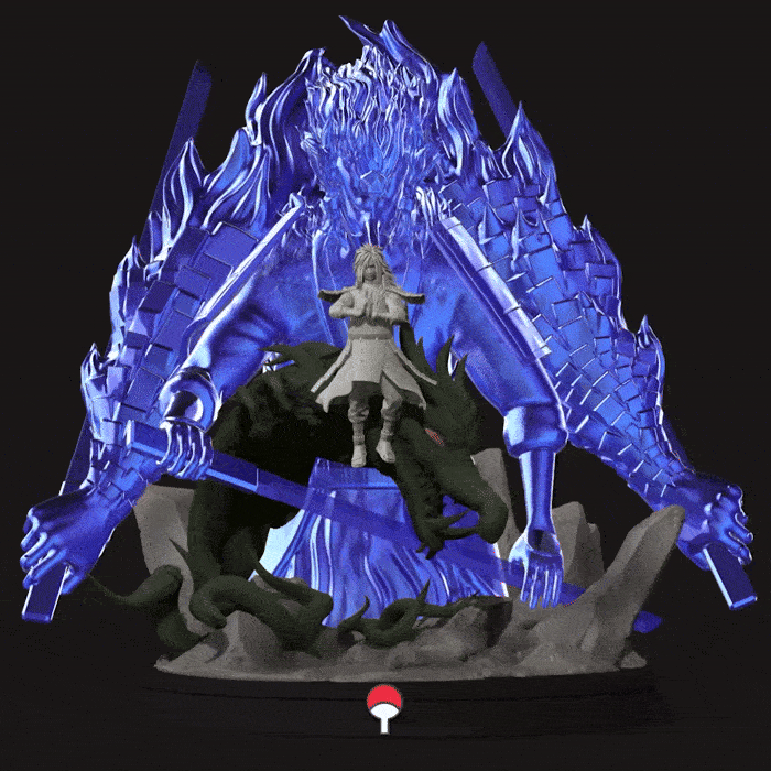 Uchiha Madara & Susanoo - Naruto