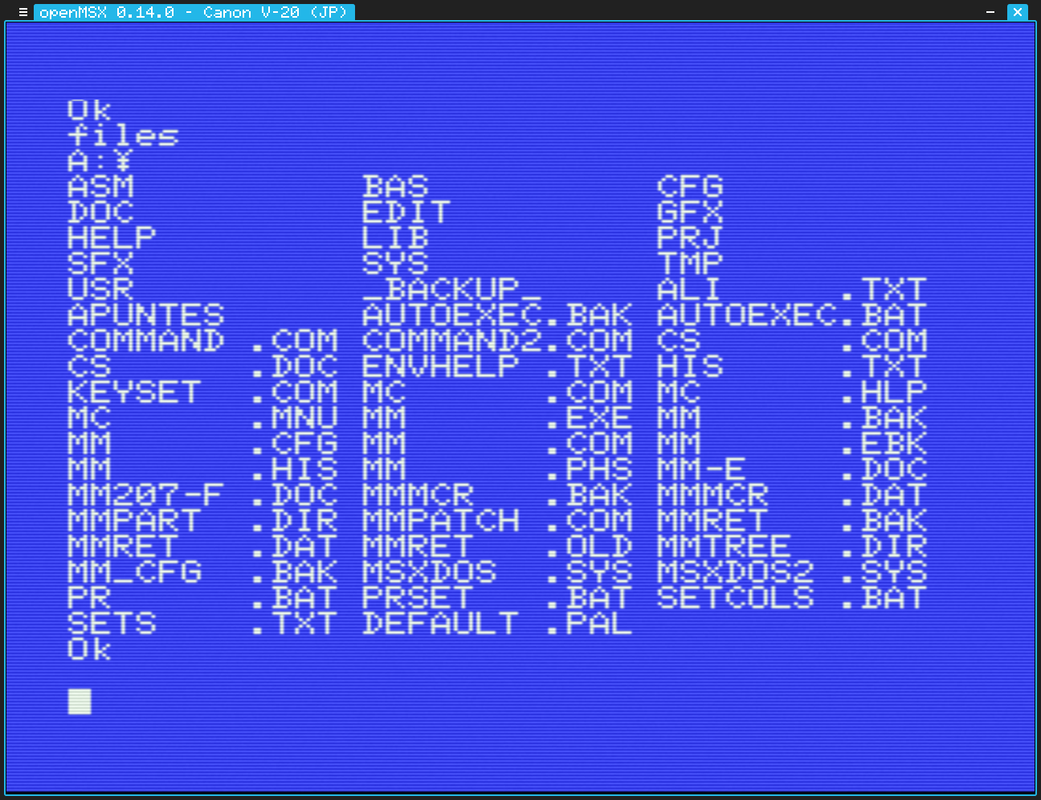 Start OpenMSX with MSX-DOS support | MSX Resource Center (Page 2/2)