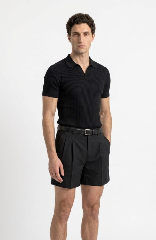 Black classic short