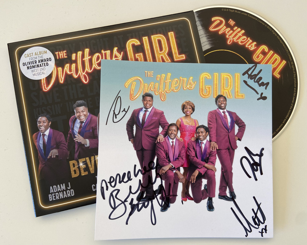 Drifters Girl Signed CD