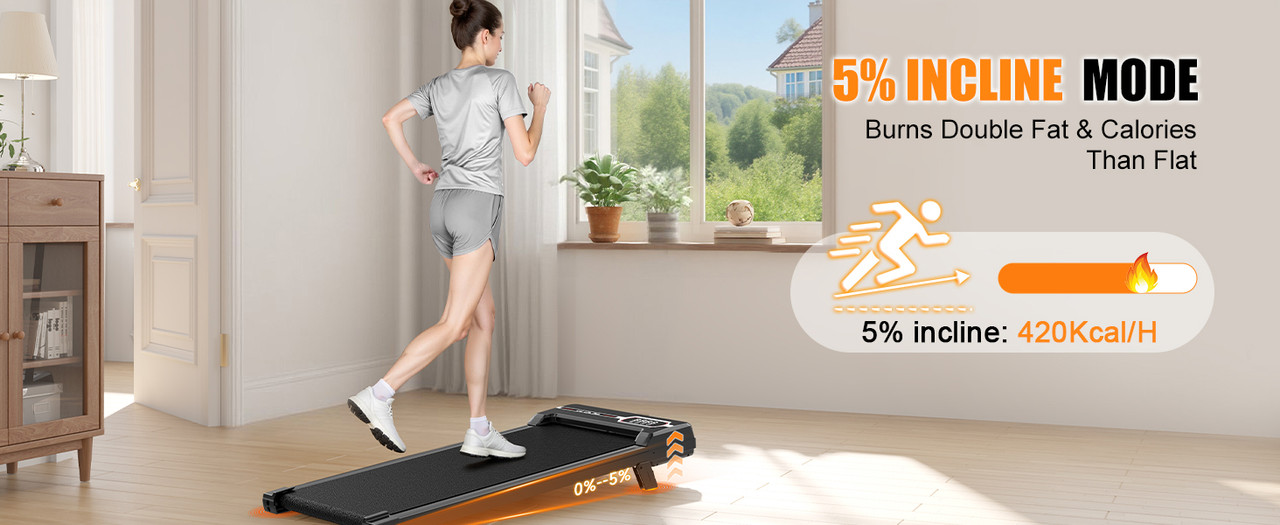 Tapis De Course Pliable VINATO 3 En 1 - Inclinaison 8%, 2-8 Km/h, Moteur 2.5CH, Max 122 Kg, Avec App Et Télécommande