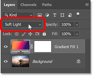 change-gradiet-fill-layer-blend-mode