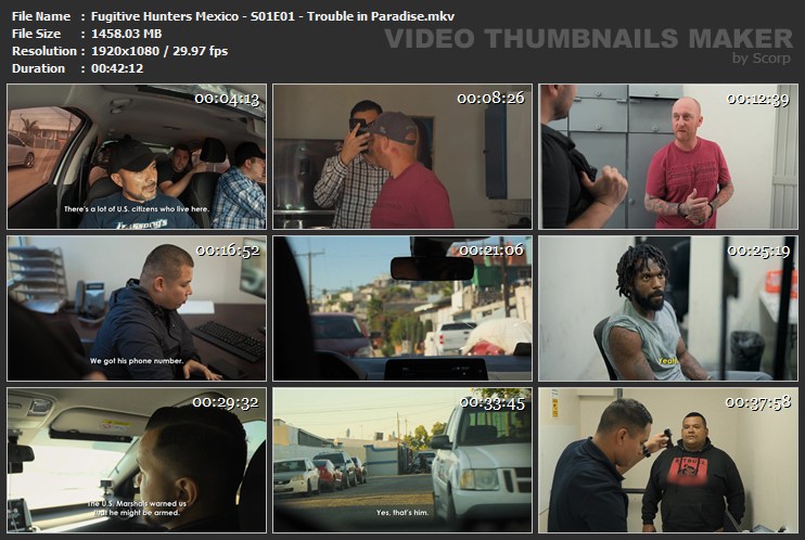 Fugitive Hunters Mexico - S01E01 - Trouble in Paradise.mkv