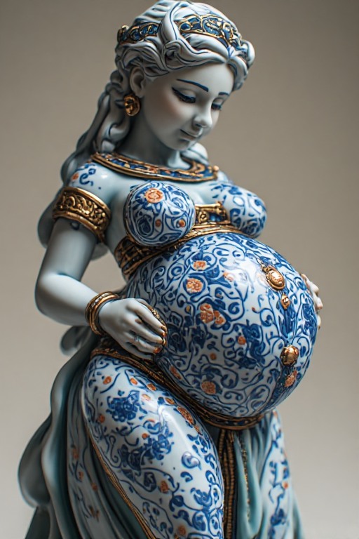 Pregnant-Hera-faience-figurine-(3)