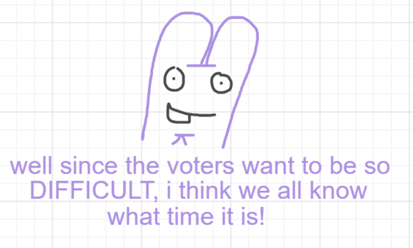 A panel from Ready Oar Knot, episode three of the Board Boards object show by Furretwalk/WalkingFurret.