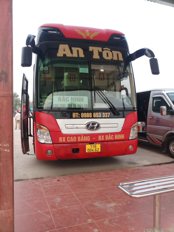 Nhà xe An Tôn: Cao Bằng - Bắc Giang - Bắc Ninh