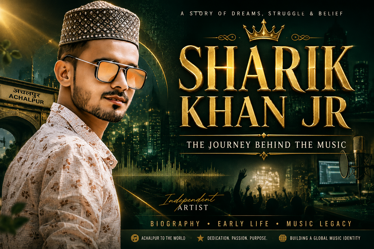Sharik Khan Jr biography early life education independent music journey 2026 premium documentary thumbnail