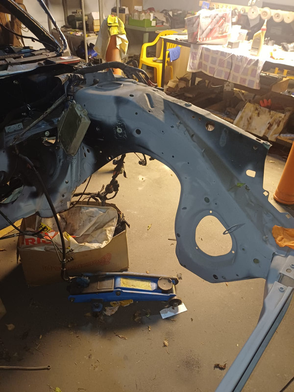 SAAB linkerzijde motorruimte