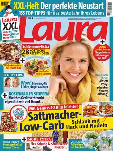 Cover: Laura Frauenzeitschrift No 02 vom 04  Januar 2023