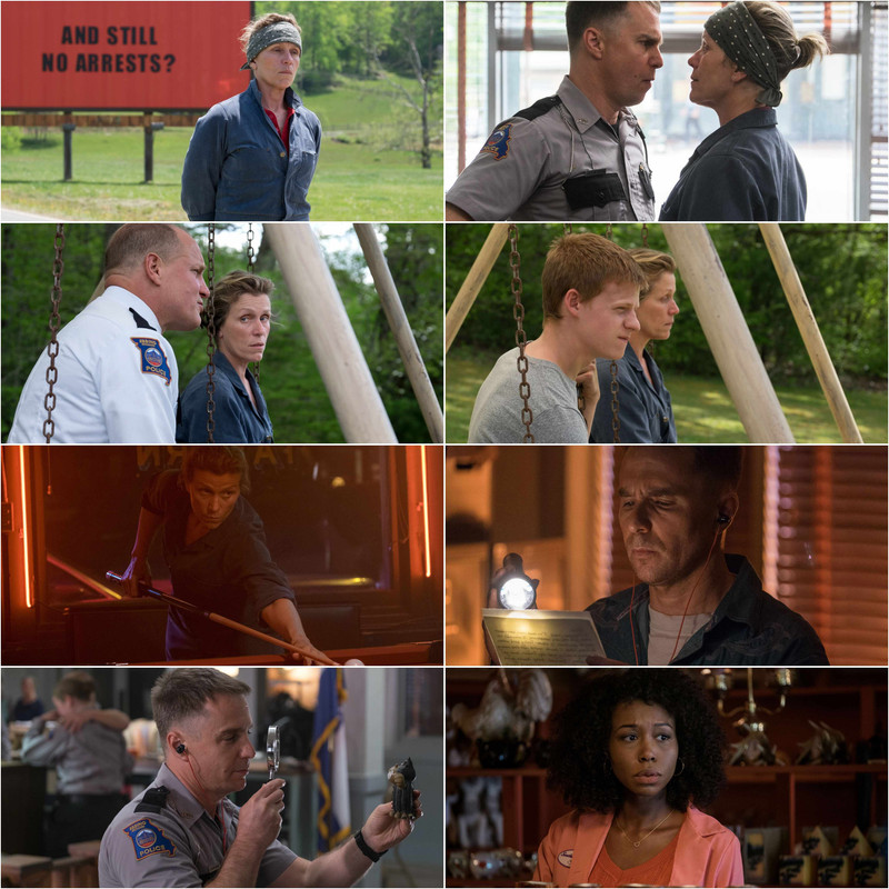 Three Billboards Outside Ebbing Missouri (2017) Dual Audio [Hindi + English] Full Movie BluRay ESub screenshot