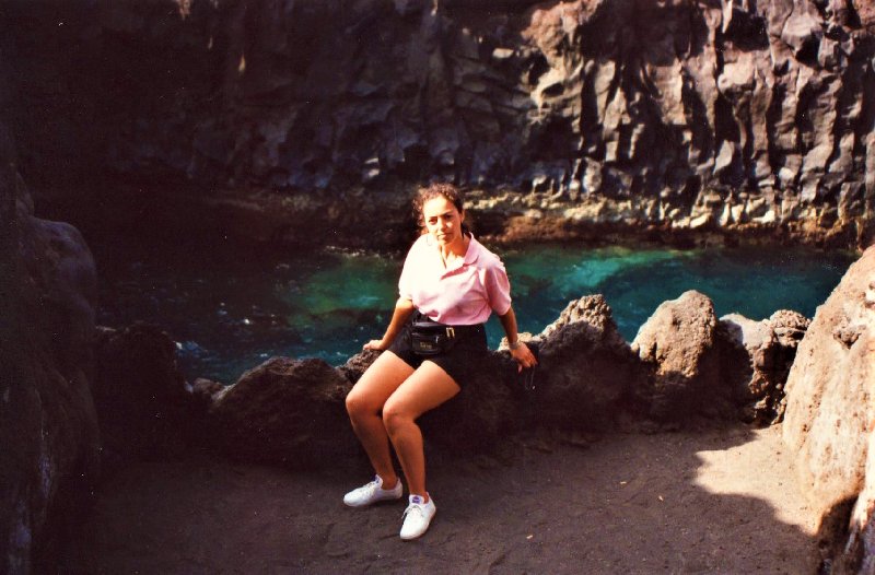 Paseando por España-1991/2015-Parte-1 - Blogs of Spain - PARQUE NACIONAL DE TIMANFAYA Y ALREDEDORES-JULIO-1991-ISLAS CANARIAS (15)