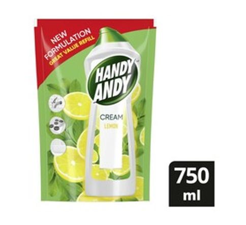 Handy Andy Cream Lemon 750ml refill