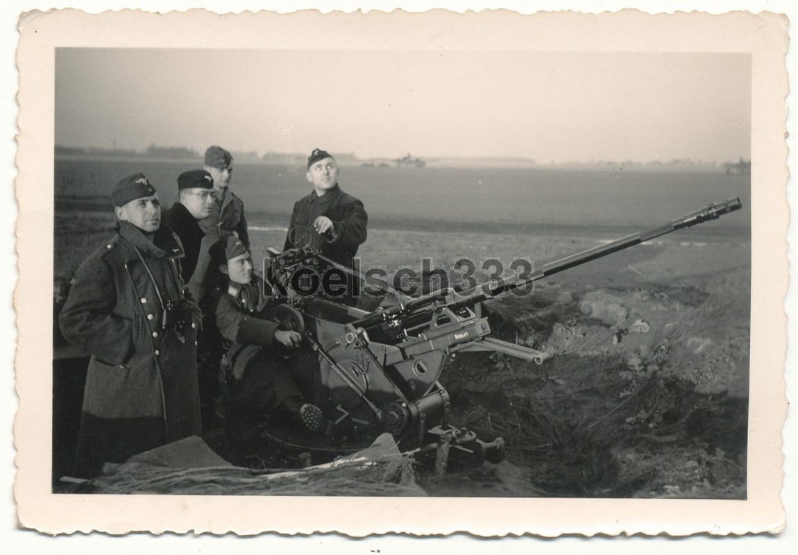 2cm Flak Artillerie Geschütz Kanone Heimatfront Luftschutz Luftwaffe