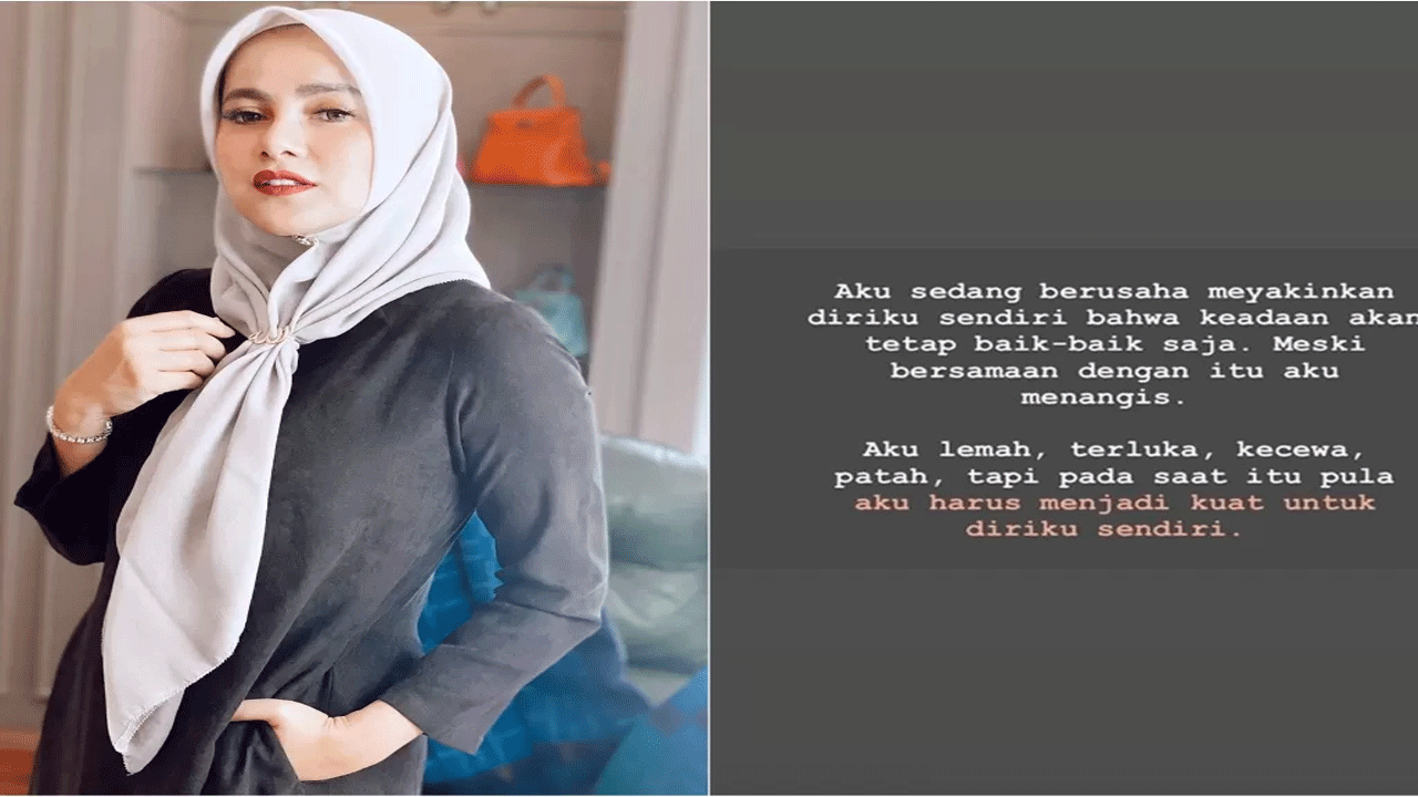 Olla Ramlan Memutuskan Lepas Hijab