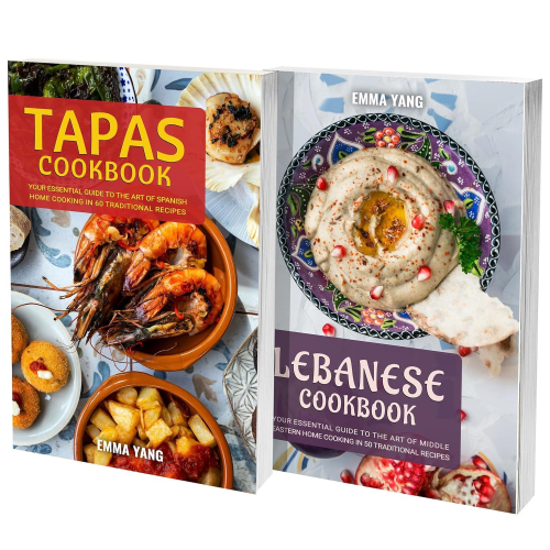 Tapas And Middle Eastern Cookbook: 2 Books In 1: A Culinary Adventure With Authentic Recipes For Spanish Food